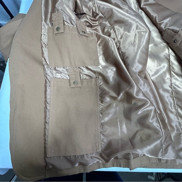 Duluth Trading Co Fire Hose Brown Presentation Canvas Work Jacket - Picture 3 of 12